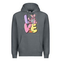 Rock love easter gnome Premium Hoodie - MaliasSmallBusiness