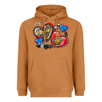 Meerkat western leopard  police   hearts Heavyweight Hoodie - AdoDesignShop