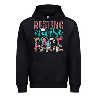 Foreset Green resting nurse face Urban Hoodie - NancyCooperArtShop