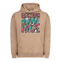 Pigment Burro resting nurse face Urban Hoodie - NancyCooperArtShop