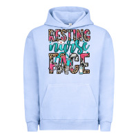 Pigment Grape Ice resting nurse face Urban Hoodie - NancyCooperArtShop