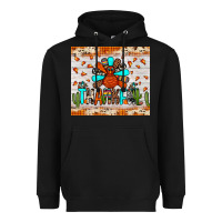 Black thankful turkey Heavyweight Hoodie - JahusDesignShop