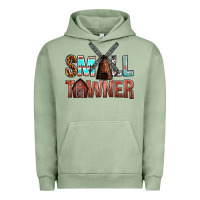 Pigment Oil Green small towner Urban Hoodie - NancyCooperArtShop