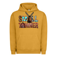 Pigment Peanut Butter small towner Urban Hoodie - NancyCooperArtShop