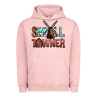 Pigment Salmon small towner Urban Hoodie - NancyCooperArtShop