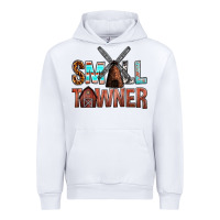 White small towner Urban Hoodie - NancyCooperArtShop