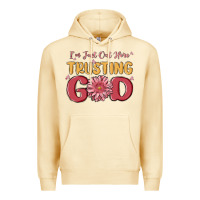 Pina Colada i’m just out here trusting god Premium Hoodie - MaliasSmallBusiness