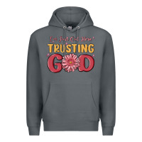 Rock i’m just out here trusting god Premium Hoodie - MaliasSmallBusiness