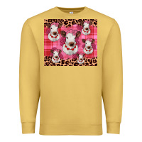Antique Gold calf valentines tumbler Premium Sweatshirt - JahusDesignShop