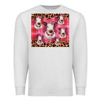 Oatmeal Heather calf valentines tumbler Premium Sweatshirt - JahusDesignShop