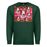 Sports Green calf valentines tumbler Premium Sweatshirt - JahusDesignShop