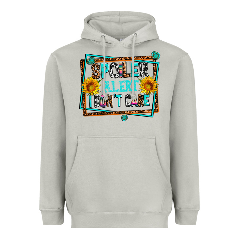 Spoiler Alert I Dont Care Heavyweight Hoodie by AdoDesignShop | Teevron