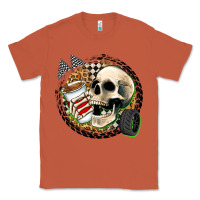 Copper race skull Classic Tee - Zillion Design Studio