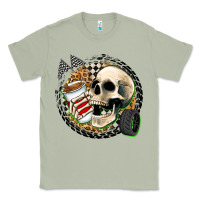 Matcha race skull Classic Tee - Zillion Design Studio