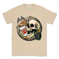 Mushroom race skull Classic Tee - Zillion Design Studio