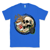 True Royal race skull Classic Tee - Zillion Design Studio