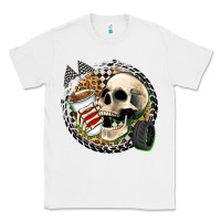 White race skull Classic Tee - Zillion Design Studio