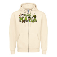 Sandshell army mama Zipper Hoodie - Zillion Design Studio
