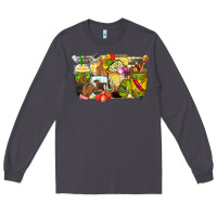 Smoke lunch lady coffee cups Long Sleeve Tee - Zillion Design Studio