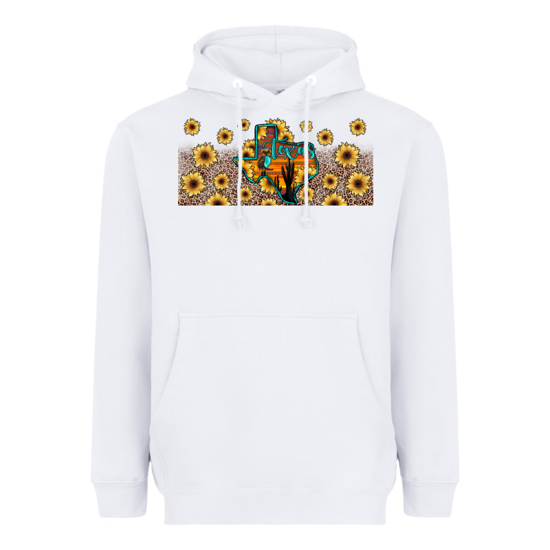 Texas Map Heavyweight Hoodie by JahusDesignShop | Teevron