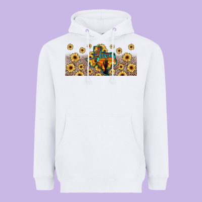 Texas Map Heavyweight Hoodie Designed By Jahusdesignshop