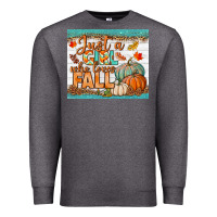 Charcoal Heather Just A Girl Who Loves Fall Mousepad Premium Sweatshirt - BundleAndBundleShop