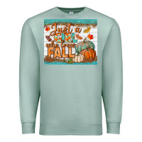 Seafoam Just A Girl Who Loves Fall Mousepad Premium Sweatshirt - BundleAndBundleShop