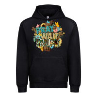 Foreset Green pray wait trust crosses christian Urban Hoodie - NancyCooperArtShop