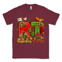 Burgundy respiratory therapist juneteenth Classic Tee - Zillion Design Studio