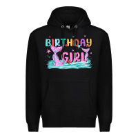 Black birthday girl Premium Hoodie - MaliasSmallBusiness