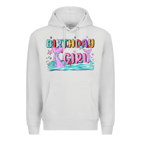 Dove Grey birthday girl Premium Hoodie - MaliasSmallBusiness