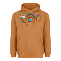 Meerkat teacher life rainbow frosted Heavyweight Hoodie - JahusDesignShop