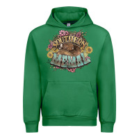 Emerald southern memal western flowers Urban Hoodie - NancyCooperArtShop