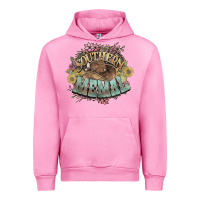 Fuchsia Pink southern memal western flowers Urban Hoodie - NancyCooperArtShop