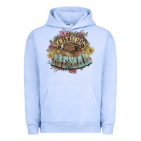 Pigment Grape Ice southern memal western flowers Urban Hoodie - NancyCooperArtShop