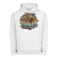 Pigment Lunar Rock southern memal western flowers Urban Hoodie - NancyCooperArtShop