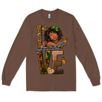 Chestnut love melanin Long Sleeve Tee - texasbilliewilder