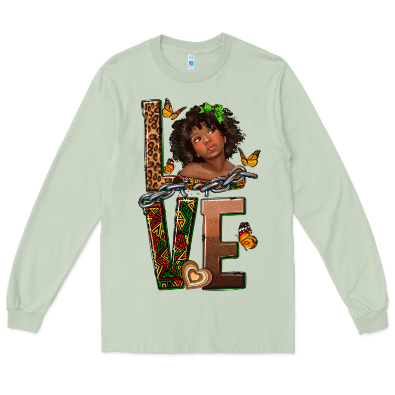 Love Melanin Long Sleeve Tee by texasbilliewilder | Teevron