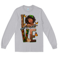 Moon Dust love melanin Long Sleeve Tee - texasbilliewilder