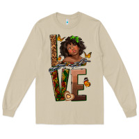 Mushroom love melanin Long Sleeve Tee - texasbilliewilder