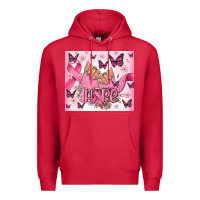 Cardinal breast cancer nails hope Premium Hoodie - MaliasSmallBusiness