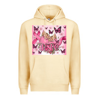 Pina Colada breast cancer nails hope Premium Hoodie - MaliasSmallBusiness