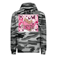Slate Camo breast cancer nails hope Premium Hoodie - MaliasSmallBusiness