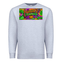 Heather Grey spooky license plate Premium Sweatshirt - BundleAndBundleShop