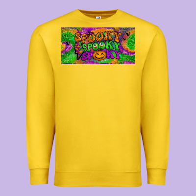 Spooky License Plate Premium Sweatshirt Designed By Bundleandbundleshop