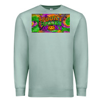 Seafoam spooky license plate Premium Sweatshirt - BundleAndBundleShop