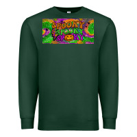 Sports Green spooky license plate Premium Sweatshirt - BundleAndBundleShop