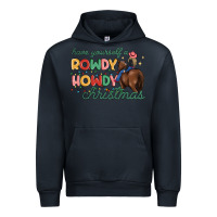 Navy have yourself a rowdy howdy christmas Urban Hoodie - MaliasSmallBusiness