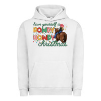 Pigment Lunar Rock have yourself a rowdy howdy christmas Urban Hoodie - MaliasSmallBusiness