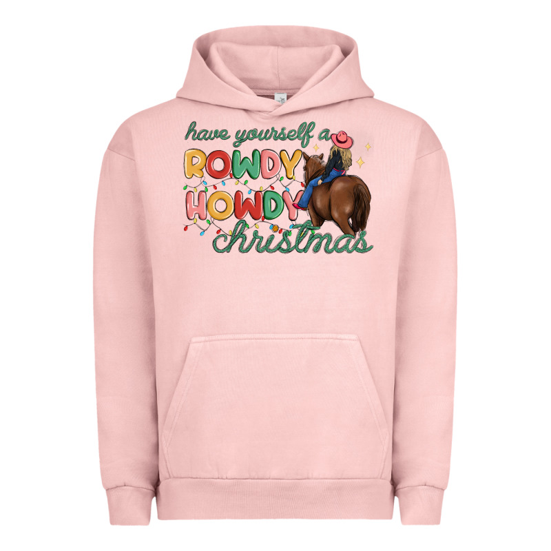 Have Yourself A Rowdy Howdy Christmas Urban Hoodie by MaliasSmallBusiness | Teevron
